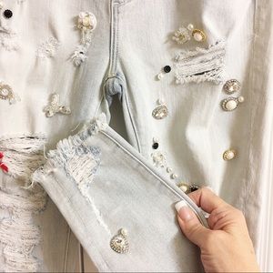 (#A-14)  Driftwood Jackie Jeans Size 26w 28 L